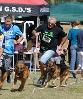 Jehane and Sven in action offlead