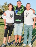 Tracy, Sven and Aubrey